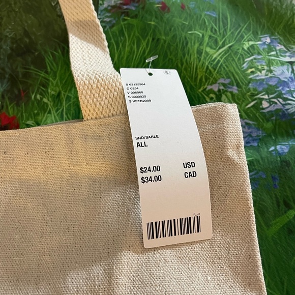 Urban Outfitters Keith Haring Holding Heart Tote Bag, Tan/Black/Red, NWT - Picture 13 of 13